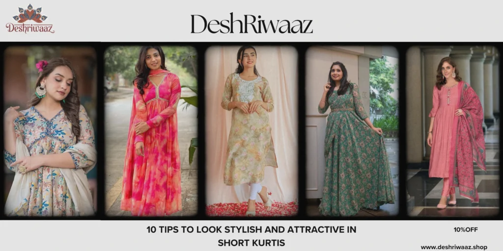 10 best tips to look good stylish and attractive in short Kurtis